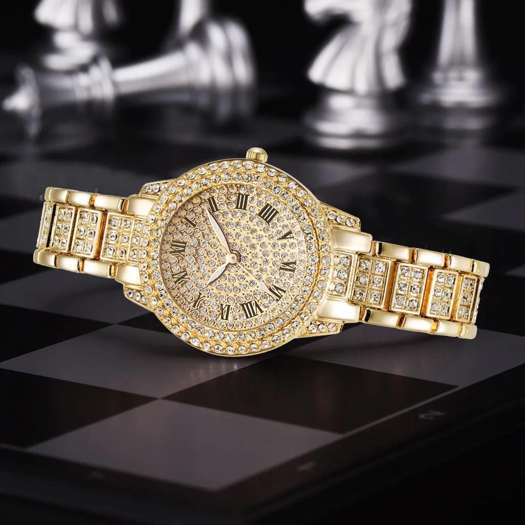 Diamond Women Watches   Bracelet