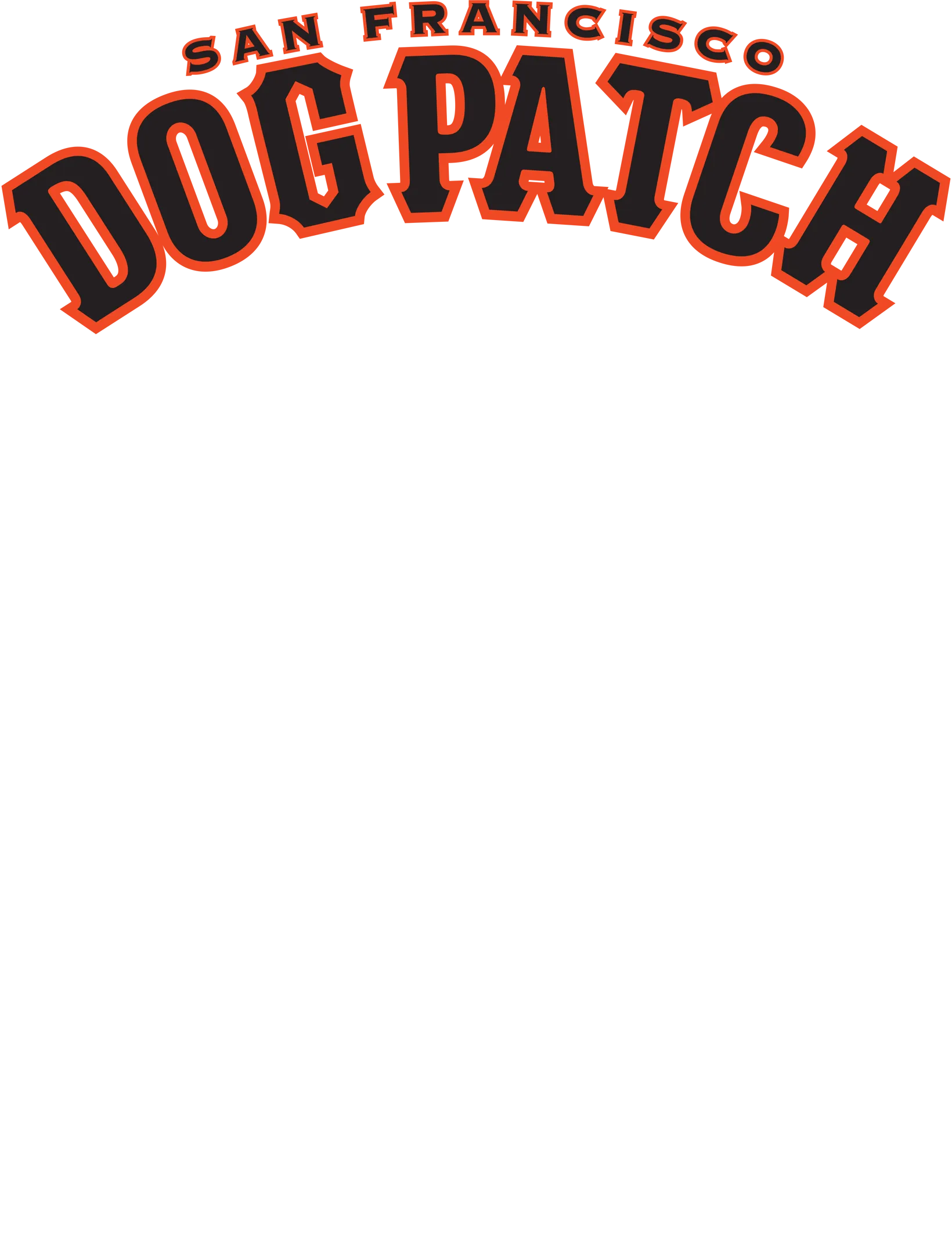 DOG PATCH DISTRICT WOMEN'S SCOOP NECK SWEATSHIRT
