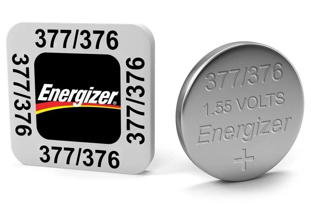 Energizer SR66 S53 377 376 1.55V Silver Oxide Coin Cell Battery