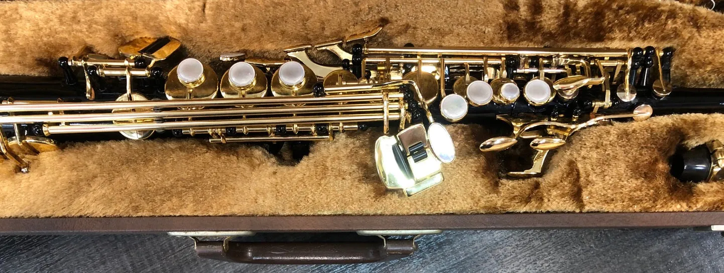 *Excellent* Selmer Super Action 80 Series II Soprano Saxophone!/Black Lacquer ^