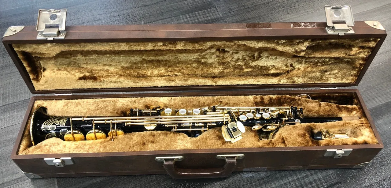 *Excellent* Selmer Super Action 80 Series II Soprano Saxophone!/Black Lacquer ^