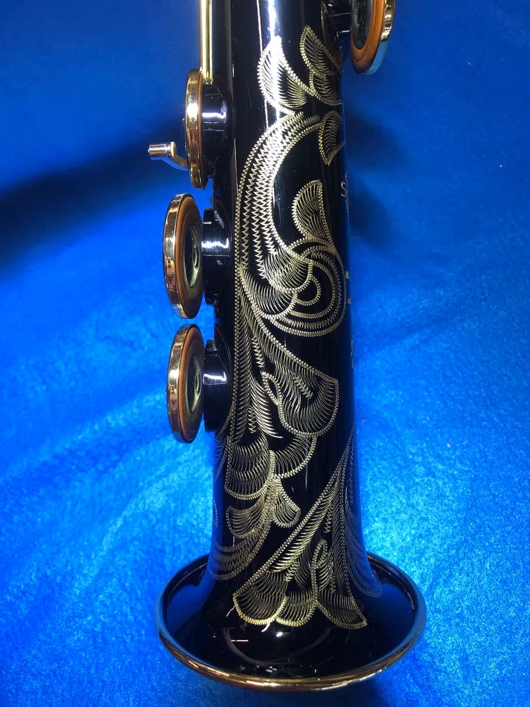 *Excellent* Selmer Super Action 80 Series II Soprano Saxophone!/Black Lacquer ^