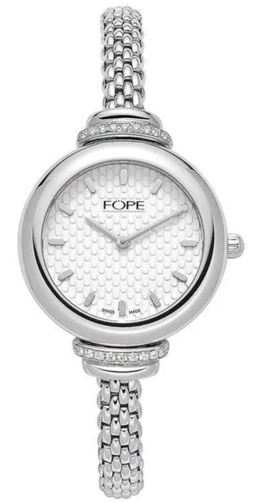 Fope Flex'It White Gold Medium 14.5cm