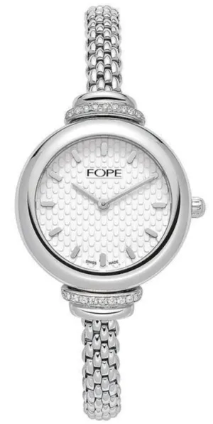 Fope Flex'It White Gold Medium 14.5cm