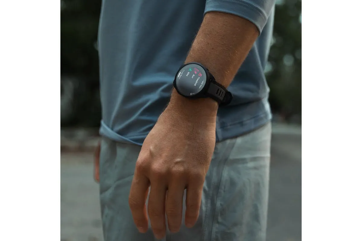 Garmin Forerunner 165 | 43mm | Black/Slate Grey