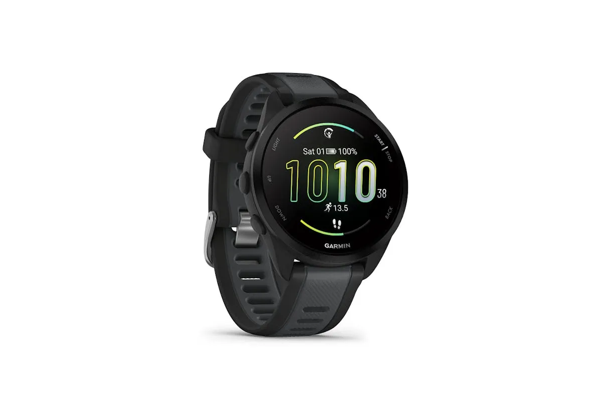 Garmin Forerunner 165 | 43mm | Black/Slate Grey