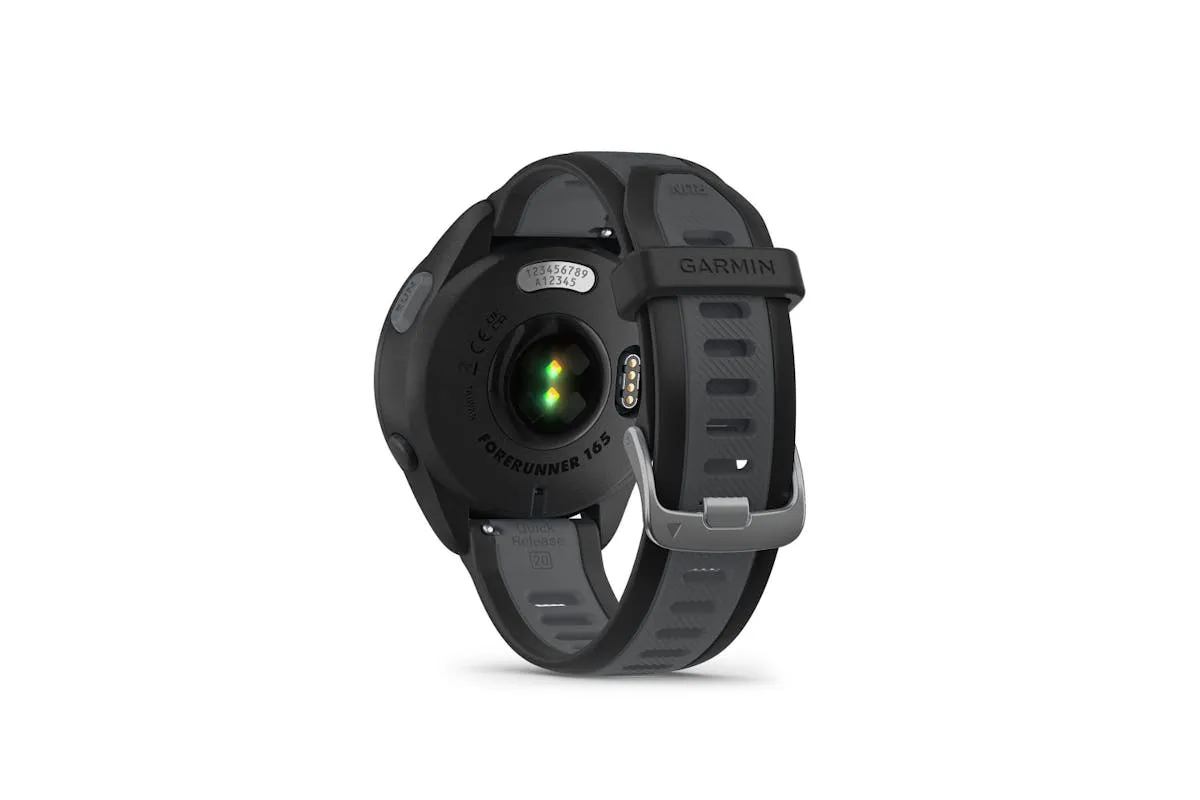 Garmin Forerunner 165 | 43mm | Black/Slate Grey