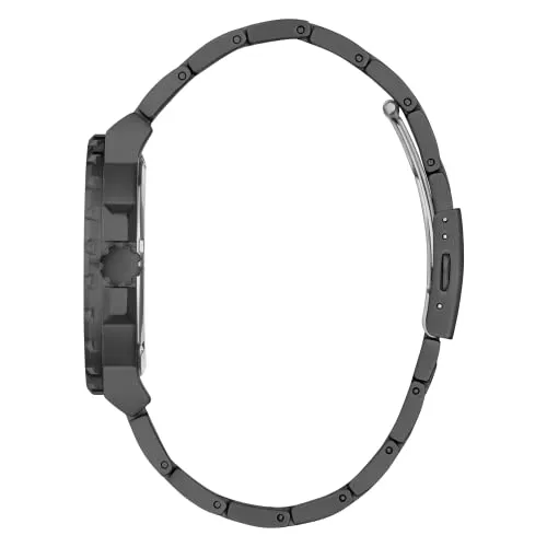 GUESS Track Collection Analog Black Dial Men's Watch