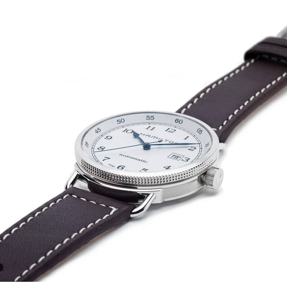 HAMILTON - Khaki Navy Pioneer Auto | | H77715553