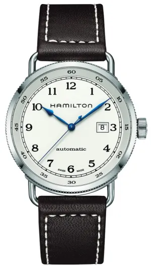 HAMILTON - Khaki Navy Pioneer Auto | | H77715553