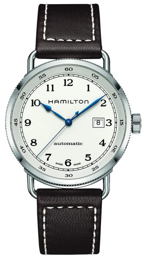 HAMILTON - Khaki Navy Pioneer Auto | | H77715553