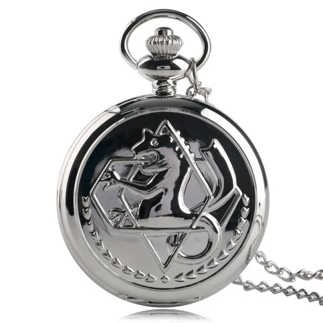 High Quality Full Metal Alchemist Pocket Watch