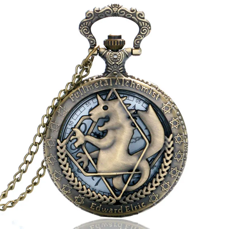 High Quality Full Metal Alchemist Pocket Watch