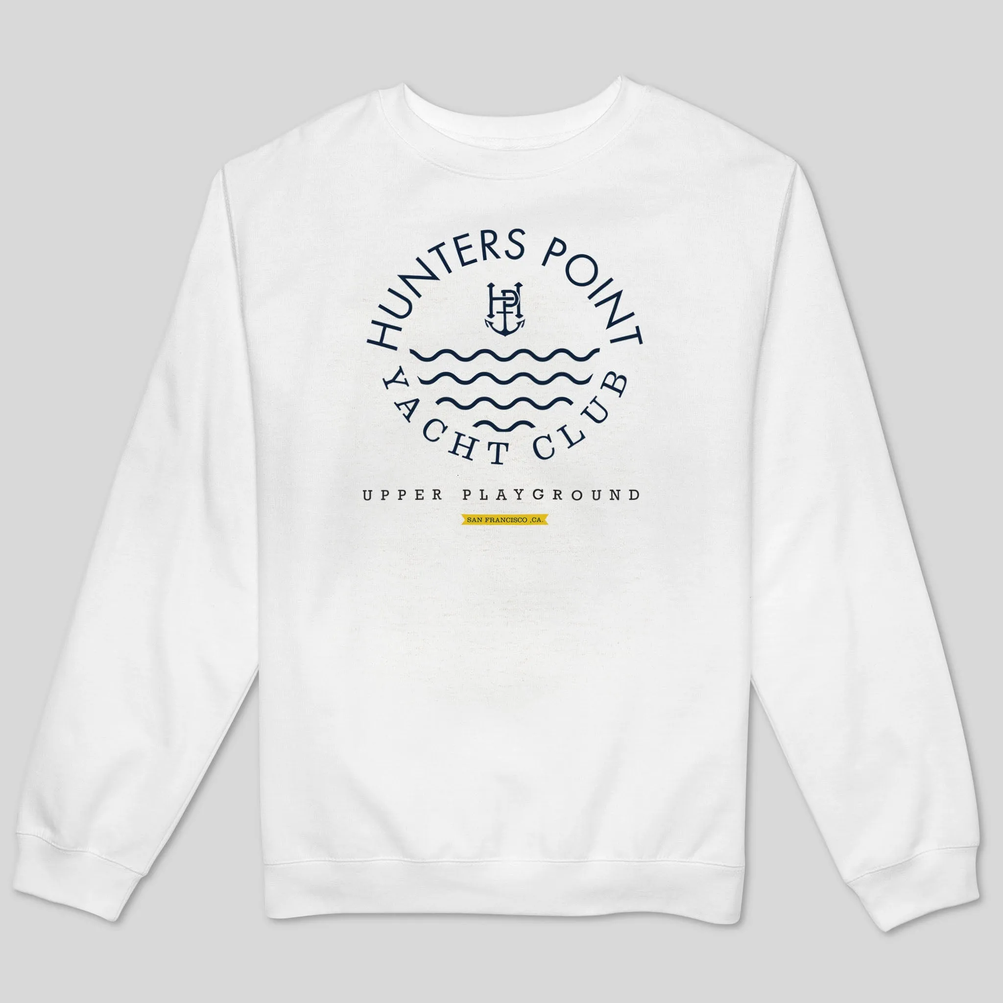 HUNTER'S POINT YACHT CLUB MEN'S SWEATSHIRT
