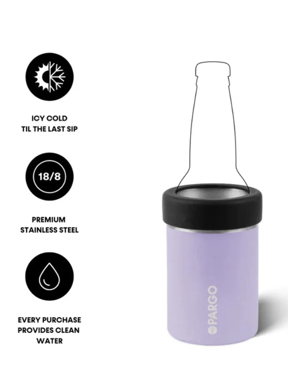 Insulated Stubby Holder from Project Pargo - BPA and Toxic Free - Love Lilac