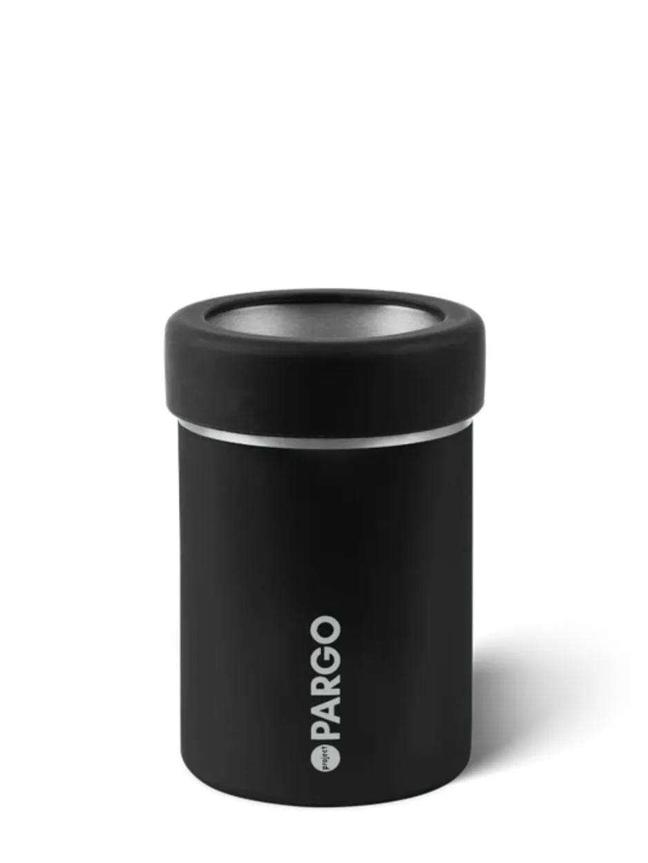 Insulated Stubby Holder from Project Pargo - BPA and Toxic Free - Midnight Black