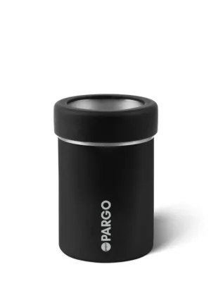 Insulated Stubby Holder from Project Pargo - BPA and Toxic Free - Midnight Black