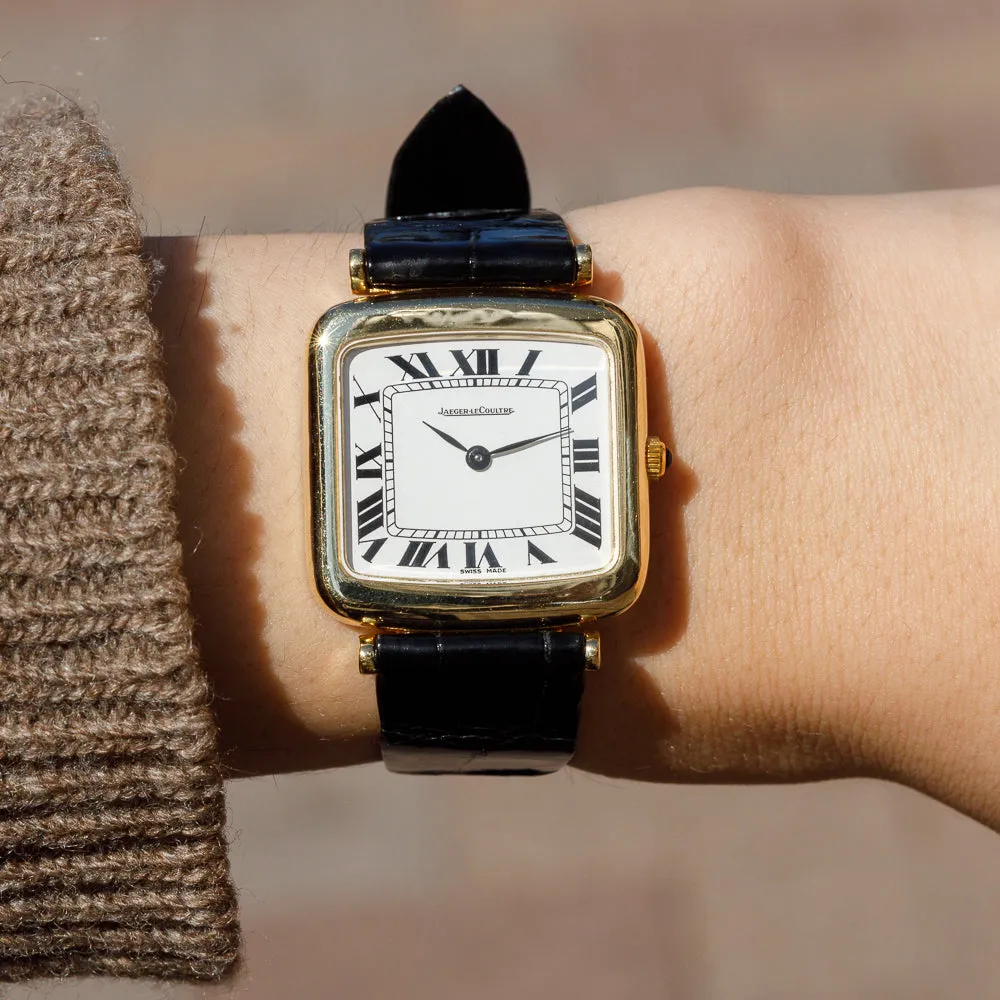 JAEGER LECOULTRE Ref.9129 21 White Roman Dial