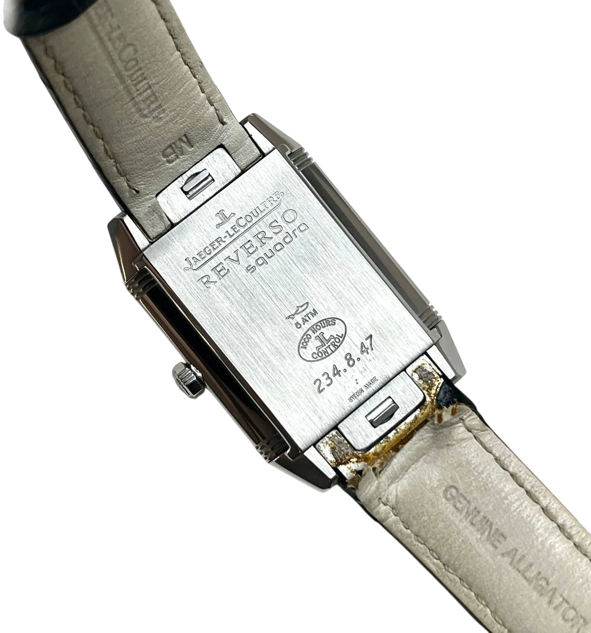 Jaeger LeCoultre Reverso Squadra Stainless steel & Diamonds Lady's Watch