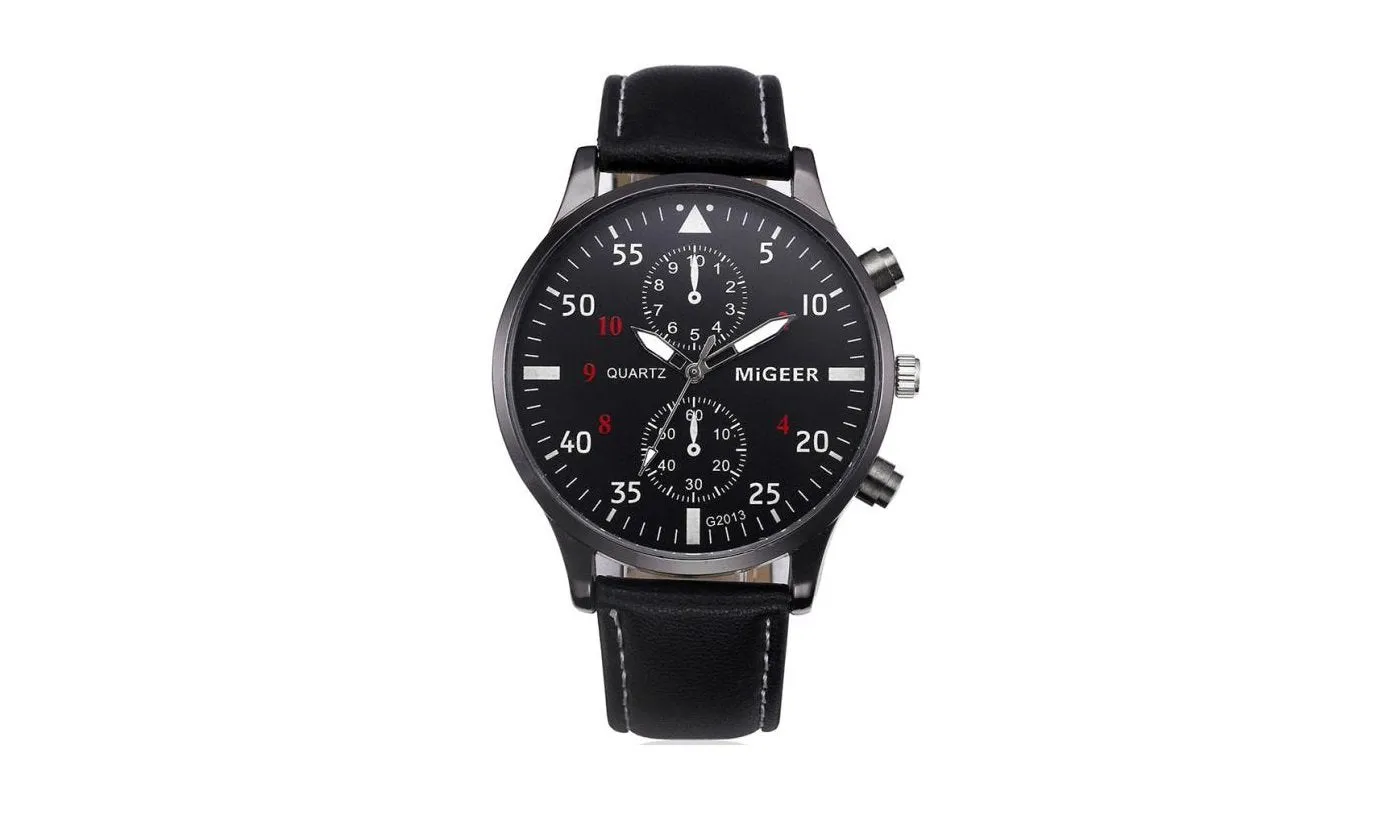 Leather Band Watches For Men