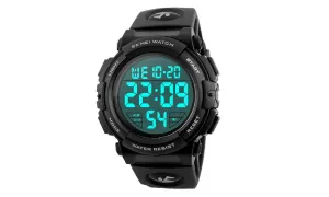 LED Electronic Waterproof Men Wristwatches