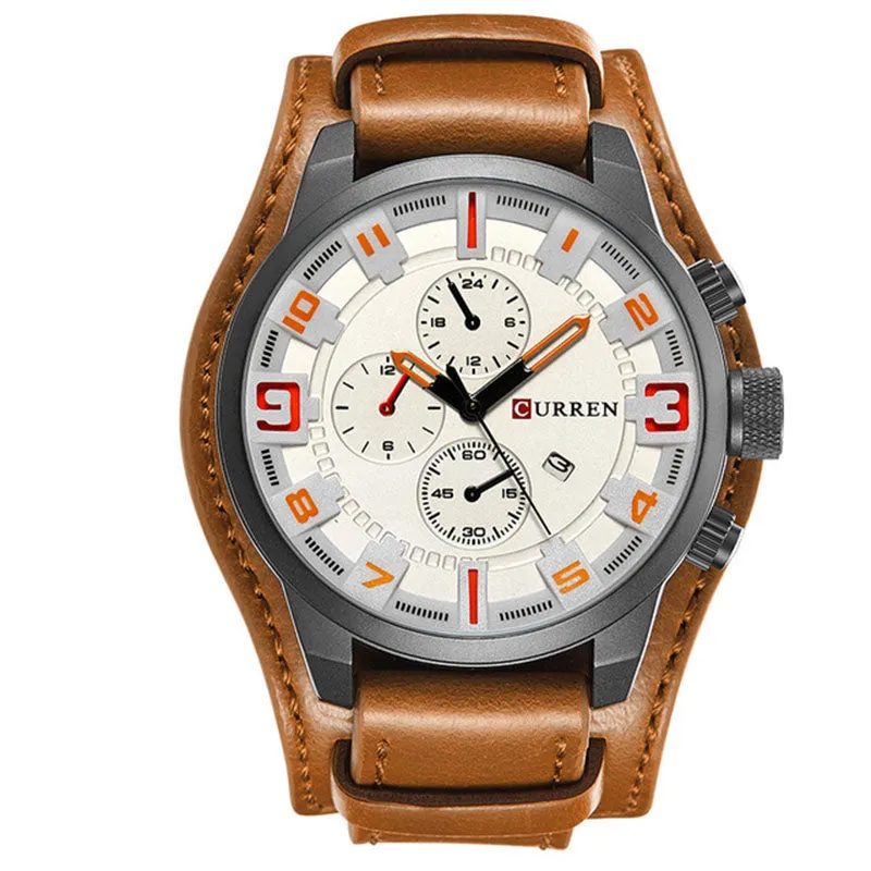 Luxury Fashion&Casual Business Quartz Watch Date Waterproof Wristwatch