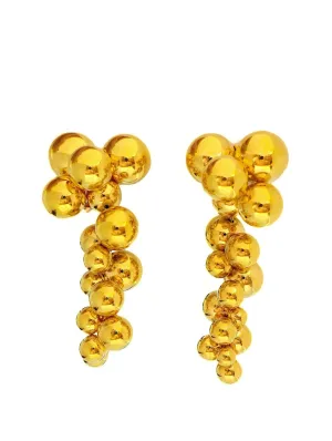 Marina B 'Atomo' 18K Gold Drop Earrings ASC5428