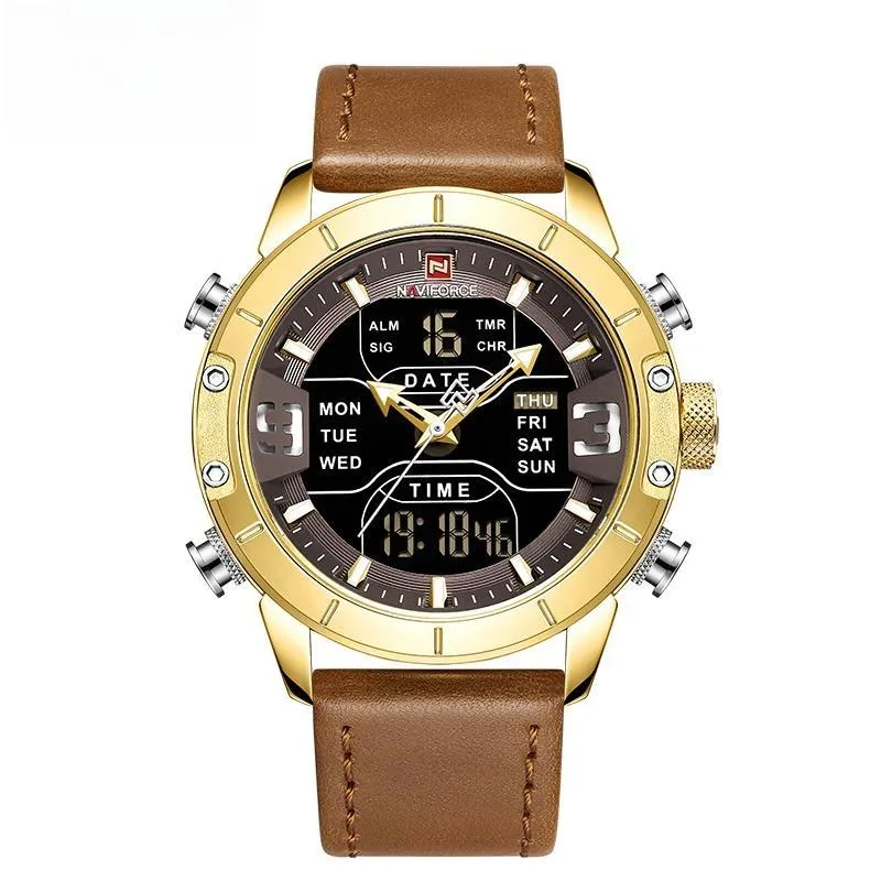 Men Sports Quartz Watch Men Multifunction Waterproof Luminous Wristwatch Men