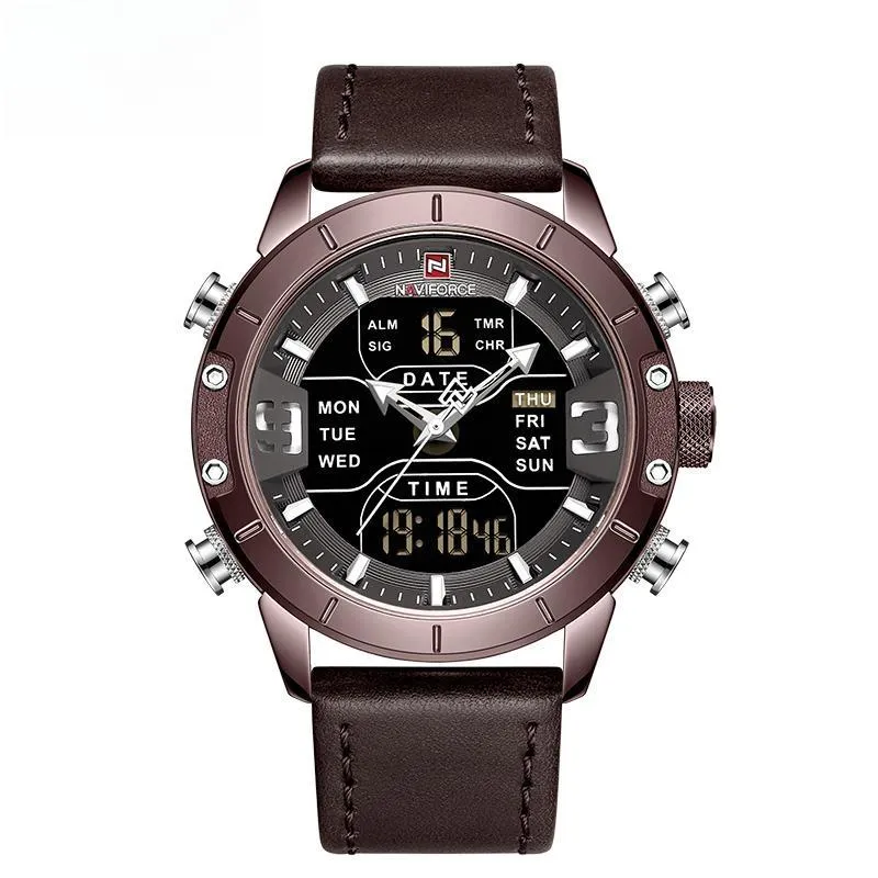Men Sports Quartz Watch Men Multifunction Waterproof Luminous Wristwatch Men