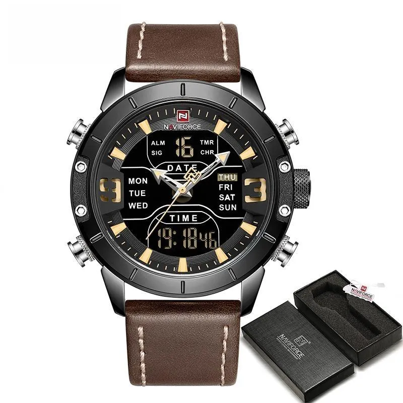 Men Sports Quartz Watch Men Multifunction Waterproof Luminous Wristwatch Men
