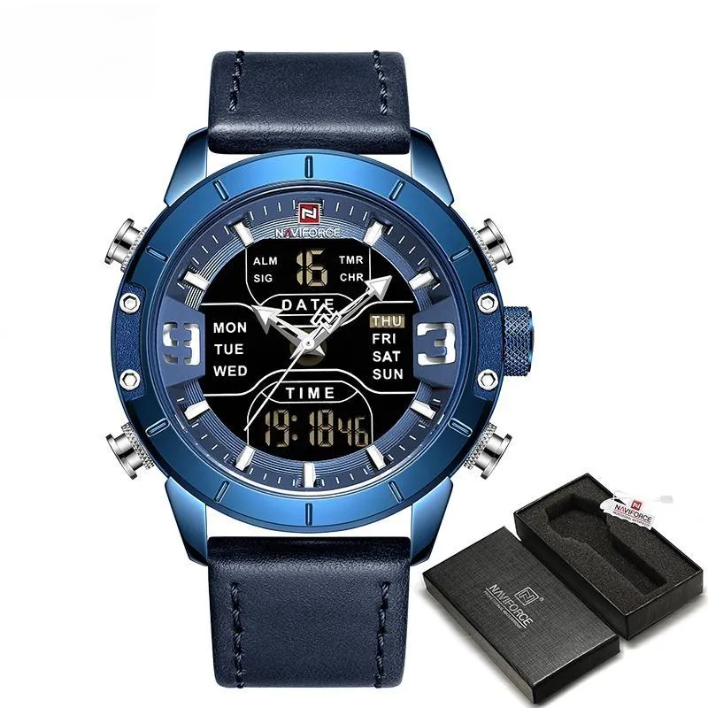 Men Sports Quartz Watch Men Multifunction Waterproof Luminous Wristwatch Men