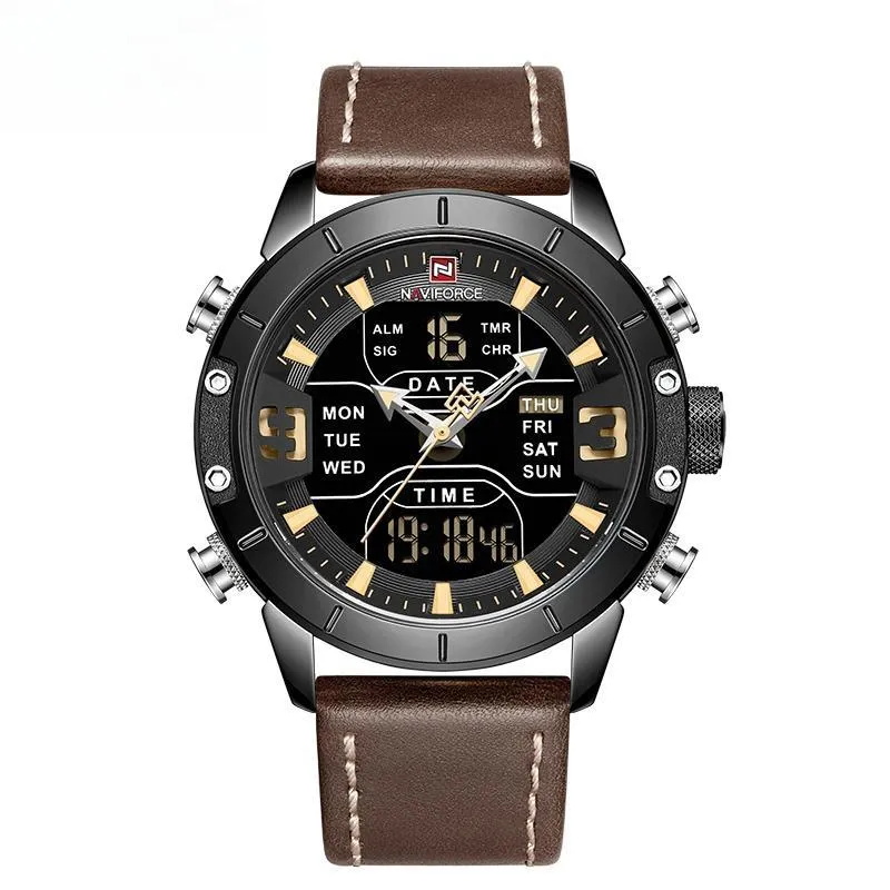 Men WristWatch Luxury Brand Blue Waterproof Quartz Men's Watches