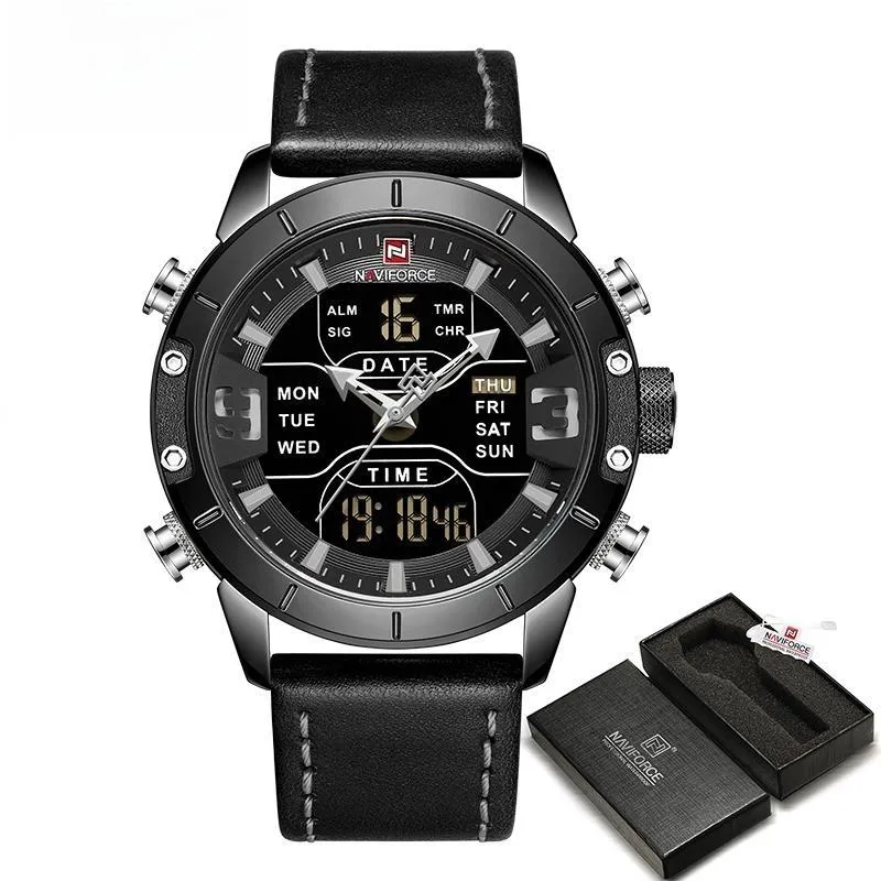 Men WristWatch Luxury Brand Blue Waterproof Quartz Men's Watches