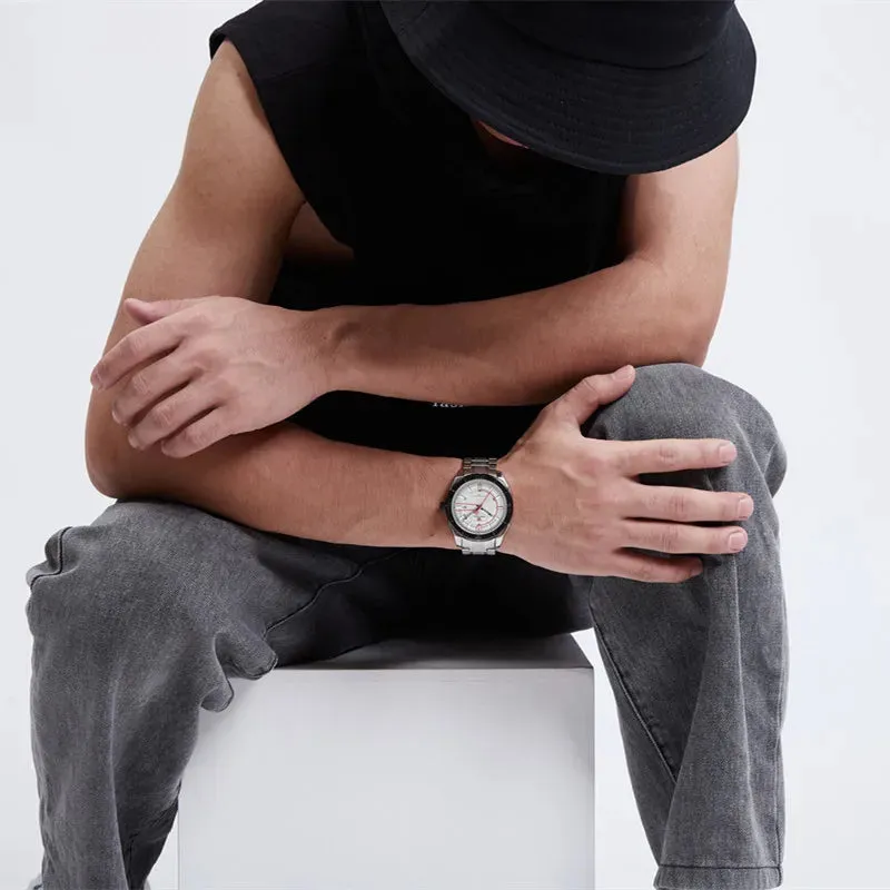 Mens Watches 3ATM Sports Quartz Waterproof Wristwatch Luminous Clock