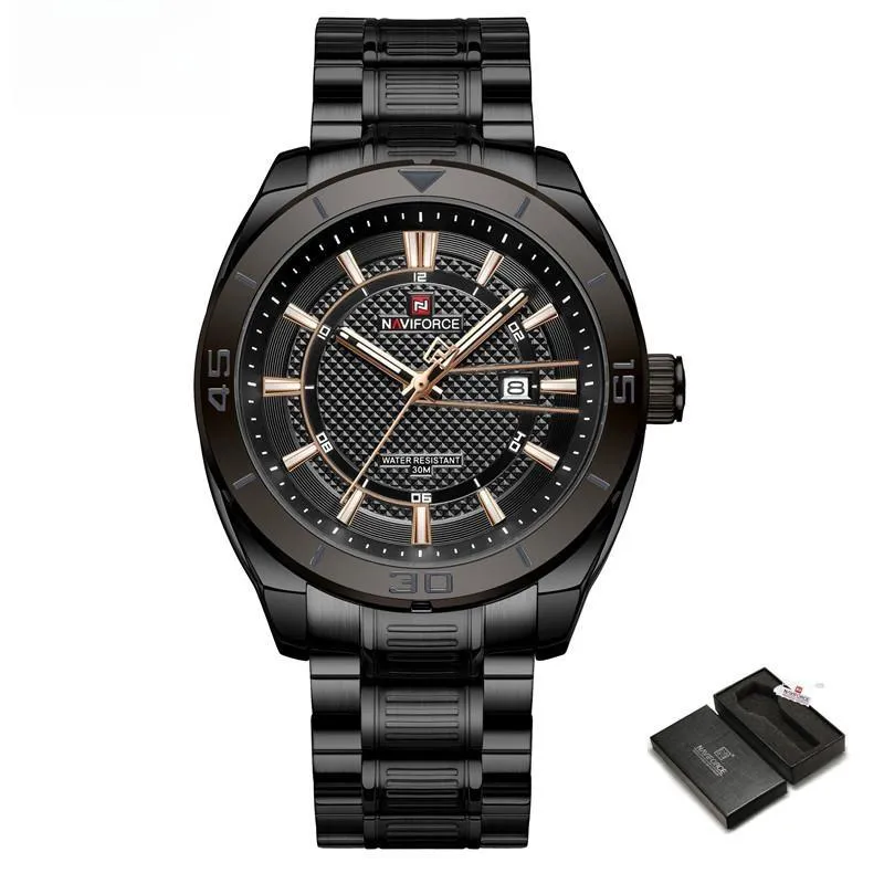 Mens Watches 3ATM Sports Quartz Waterproof Wristwatch Luminous Clock