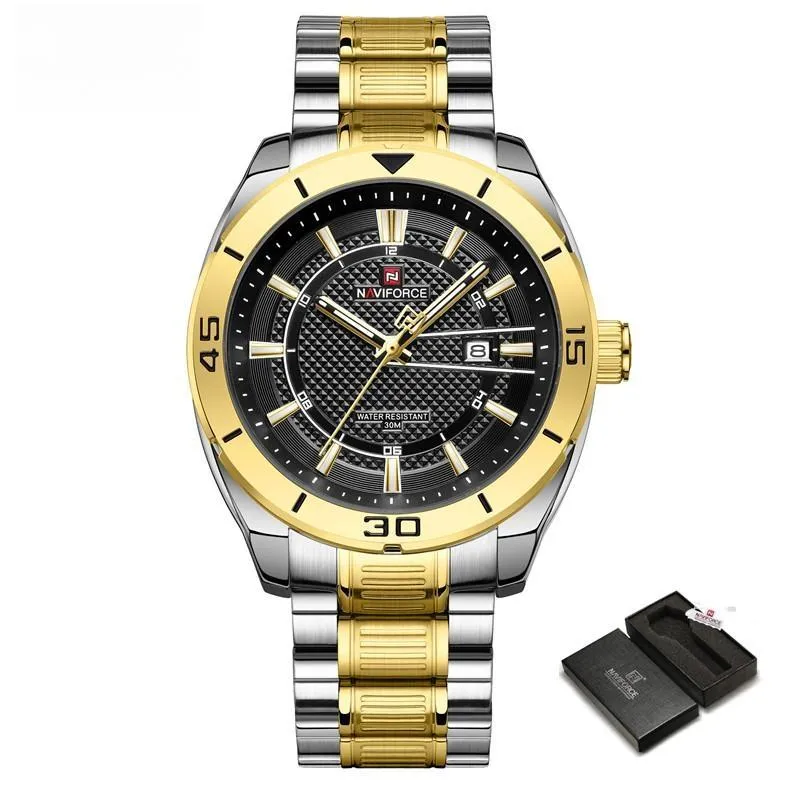 Mens Watches 3ATM Sports Quartz Waterproof Wristwatch Luminous Clock