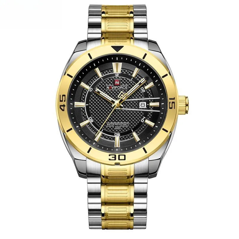 Mens Watches 3ATM Sports Quartz Waterproof Wristwatch Luminous Clock