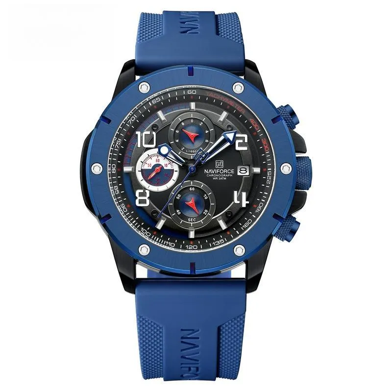 Men's Watches Luxury Military Quartz Wristwatch Waterproof Luminous Chronograph Date Clock