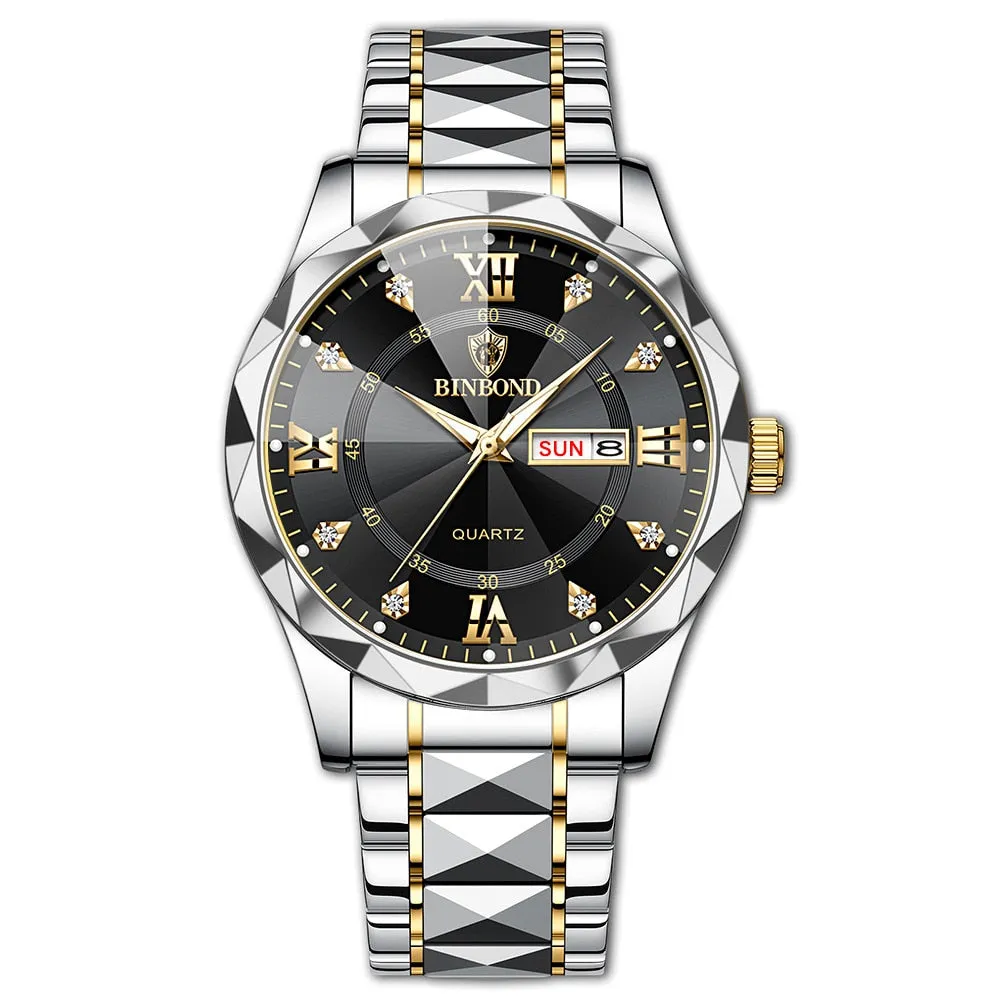 Men's Waterproof Quartz Watch