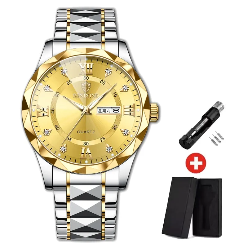 Men's Waterproof Quartz Watch