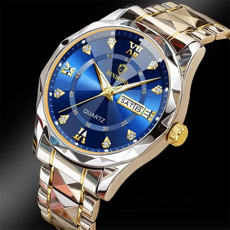 Men's Waterproof Quartz Watch
