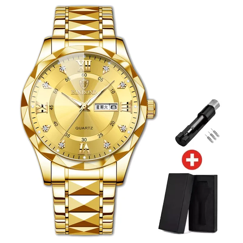 Men's Waterproof Quartz Watch