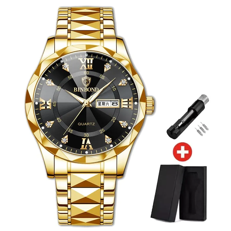 Men's Waterproof Quartz Watch