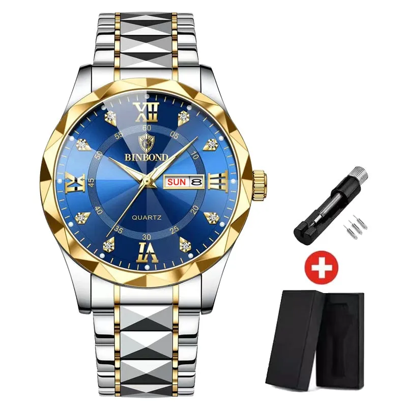 Men's Waterproof Quartz Watch