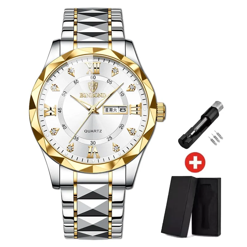 Men's Waterproof Quartz Watch