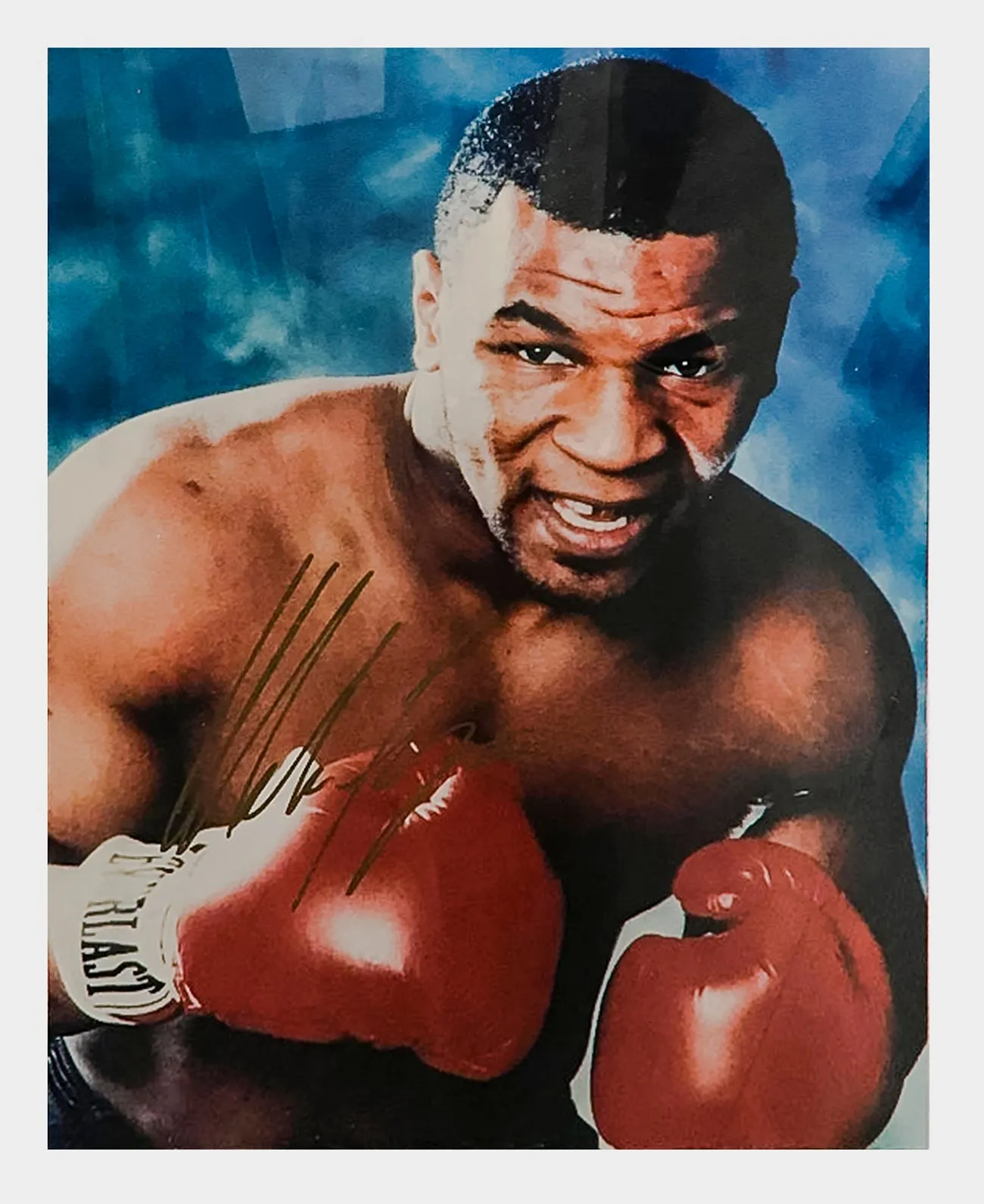 ''Mike Tyson'' Original C.1970s Autographed Color Portrait - $3K APR w/ CoA!