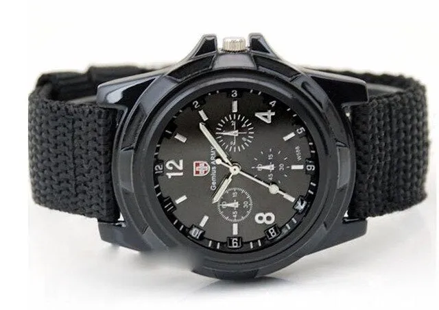Military Sport Band luxury Watches