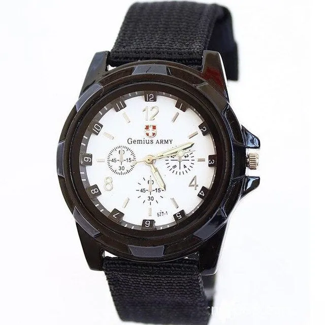 Military Sport Band luxury Watches