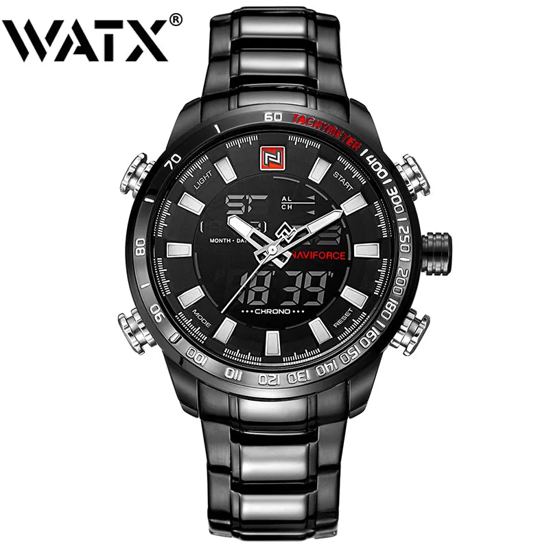 Military Sport Watches Steel Waterproof Number 18