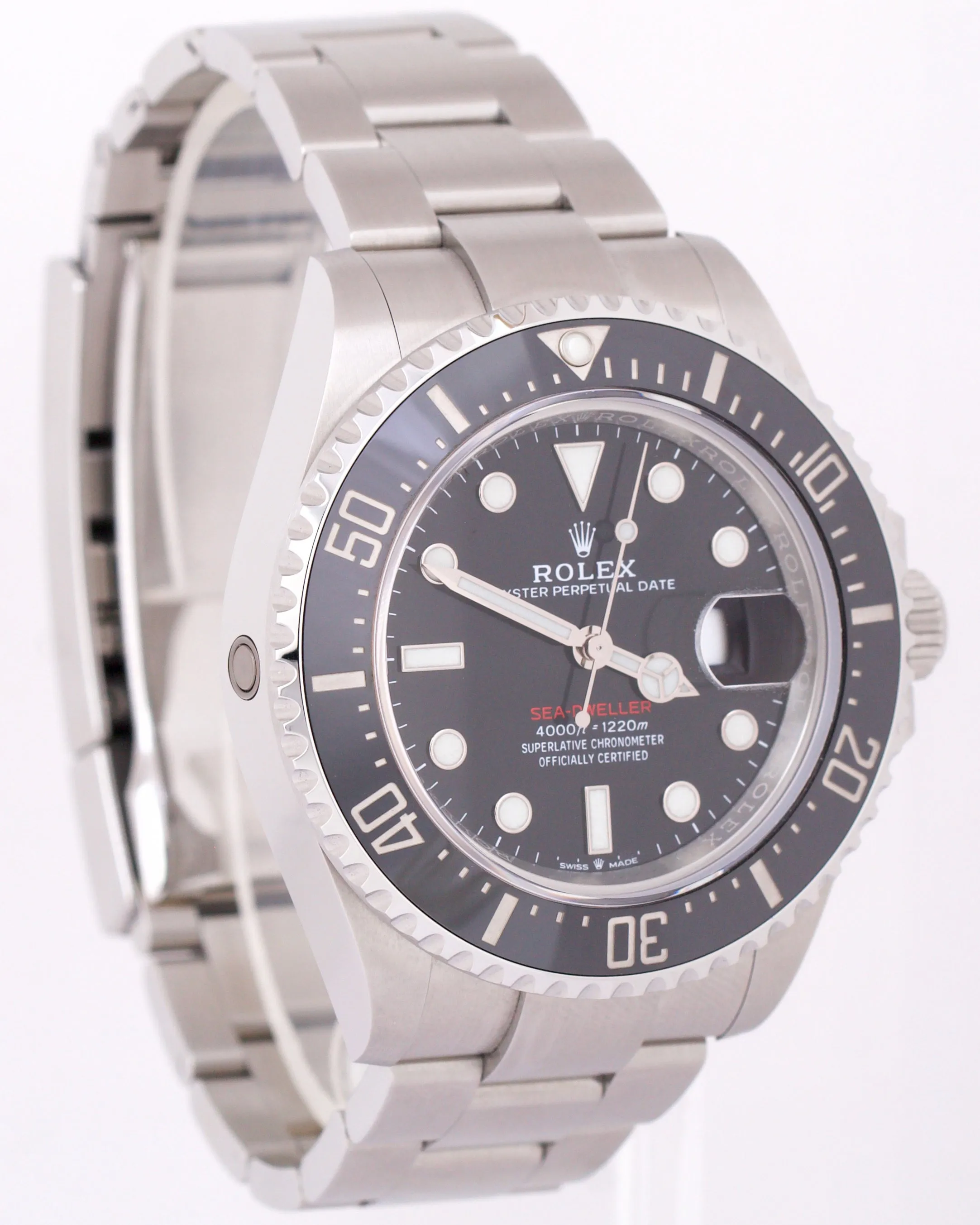 MINT 2022 PAPERS Rolex Sea-Dweller 126600 Black Mark II Steel 43mm MK2 Watch BOX